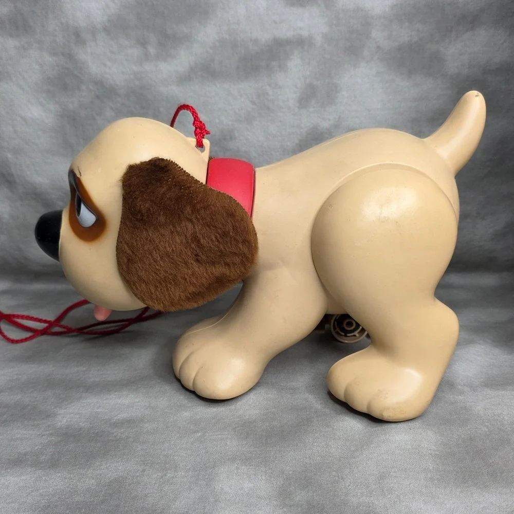 Hasbro My Puppy Puddles Vintage 1980 Romper Room Dog Pull in Original Box